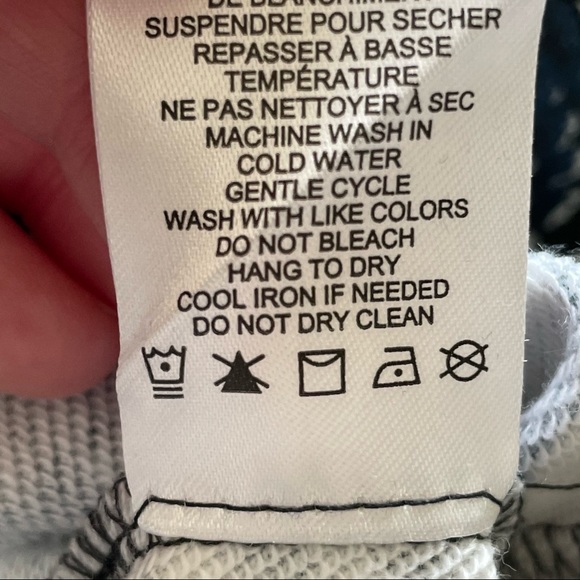 Joie Caleigh Paisley Floral Cropped Sweatshirt Size Medium - Picture 6 of 12